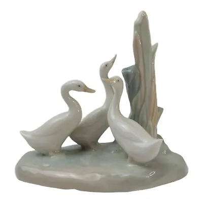 Buy Nao By Lladro Group Of Ducks Figurine Three 3 Geese Daisa Made In Spain • 11.95£