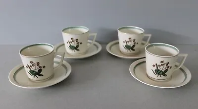 Buy Set Of 4 Vintage Royal Copenhagen Demitasse Cups & Saucers #884 9535 • 30.24£