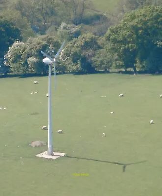 Buy Photo 12x8 Wind Turbine At Tremaen Farm Llanfaredd  C2016 • 6£