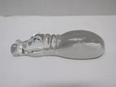 Buy MCM KOSTA BODA Sweden Art Glass Zoo Animals Swimming HIPPO Figurine Paperweight • 18.94£