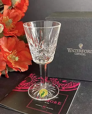 Buy Made In Ireland Waterford Crystal Lismore Cut 14cm White Wine Glass New & Boxed • 35£