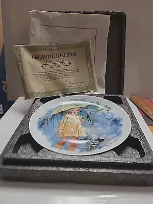Buy Paul Durand Signed Christiane Et Fifi Limoges China Plate Limited Edition 1980 • 5.68£