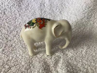 Buy Crested China Arcadian Ware ELEPHANT With MARCH Cambridgeshire Crest • 10£