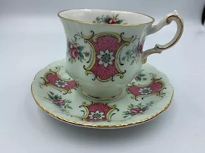 Buy Vintage Royal Adderley Fine Bone China Coffee Cup & Saucer -VGC. (B) • 14.99£