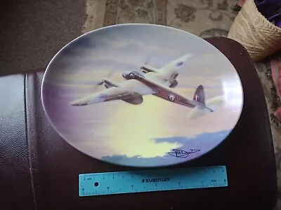 Buy Royal Worcester  Limited Edition Plate WW2 Mosquito Aircraft. 8.5 Long, 6.5 Tall • 5£