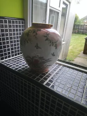 Buy Beautiful Pink Oriental Vase 8  High • 25£