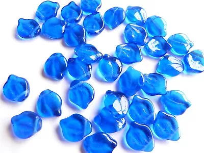 Buy Czech Pressed Glass Beads 15 X 12mm Dogwood Leafs - 100 Beads • 2.99£