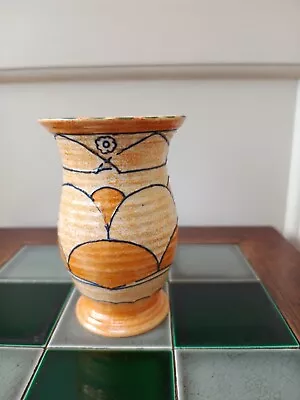 Buy Art Deco Tubelined Burleigh Ware Vase - Pattern 5200, Signed Bennett • 40£