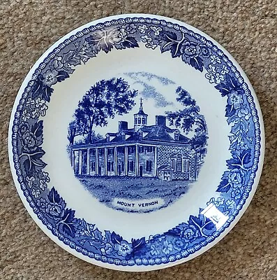 Buy Historic Mount Vernon Plate By Old English Staffordshire • 6£
