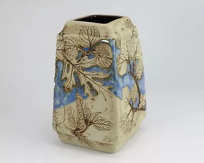 Buy Malaysian Handicraft Tenmoku Studio Pottery Vase • 8.50£