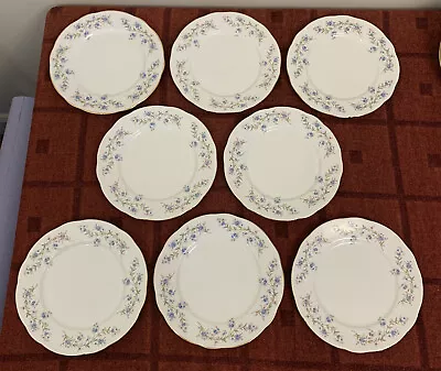 Buy 8 Duchess Bone China Tranquility Salad / Side Plates 21.5cm • 15£