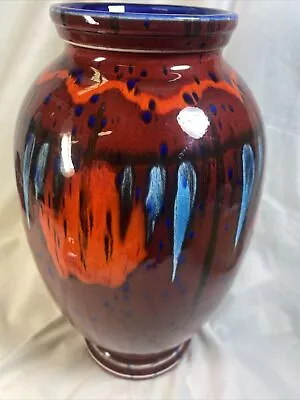Buy Poole Pottery Glazed EXODUS PRESTIGE Design Vase 10  Inches Tall • 59.99£