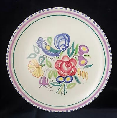 Buy Poole Pottery  Traditional Ware  Plate -  9  (23cm) Diameter - Vintage 1959-67 • 12.50£
