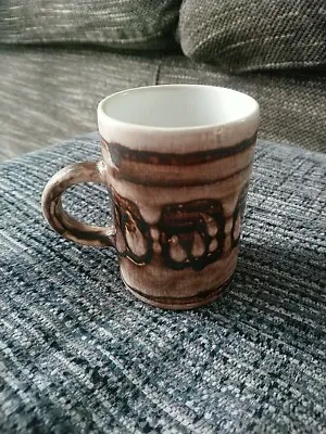 Buy The Monastery Rye Cinque Ports Pottery Small Mug  70s Retro Rare Collectable  • 0.99£