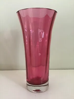 Buy Cranberry Glass Vase • 6£