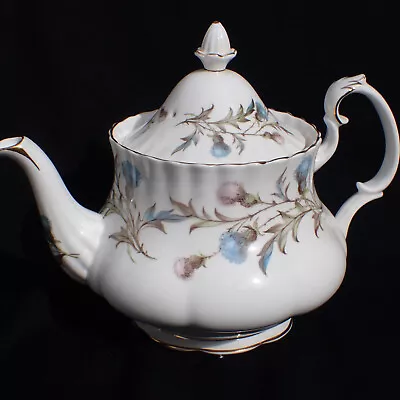 Buy Royal Albert Fine Bone China Brigadoon Teapot • 64.99£