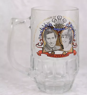 Buy Ravenhead Glass 2 Commemorative Glasses 1 X 10oz Tankard & Goblet Royal Wedding • 5.50£