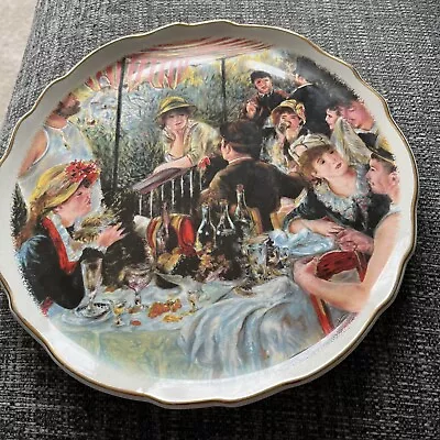 Buy JAMES KENT OLD FOLEY PLATE 10¾  27.5cm  RENOIR'S 'LUNCHEON OF THE BOATING PARTY' • 15£