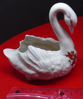 Buy Crested China Arcadian China Swan Bird Blaenavon Wales Welsh Good Condition • 14.99£