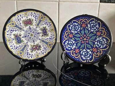 Buy Mg Ceramics Spain, Mini Ceramic Decorative Coaster 10CM X 2 • 5£
