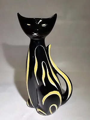Buy Vintage Mid Century  1950s 'Tigris' Ceramic Cat Vase By Georg Schmider • 29.89£