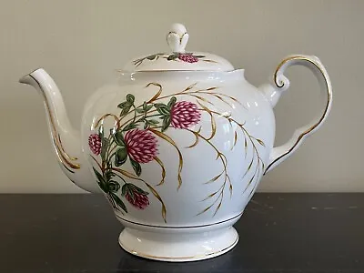 Buy Tuscan Fine English Bone China Four Leaf Clover Teapot • 140.82£