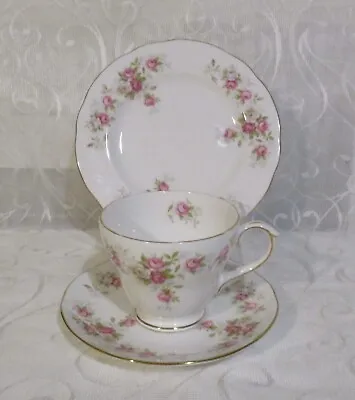 Buy Duchess June Bouquet Cup  Saucer & Tea Plate Set Trio • 14.99£