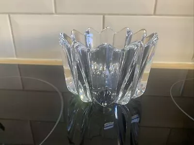 Buy ORREFORS Swedish Crystal Glass Bowl   Fleur  - Designed By Jan Johansson  • 7£