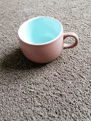 Buy Langley Mill Pottery Twintone Cup Brown And Blue  • 1.50£
