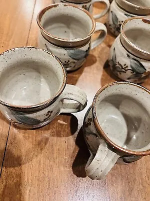 Buy 4 Rare New Truro Cornwall Studio Pottery Small Mugs/cups Delightful Decorations • 7.95£