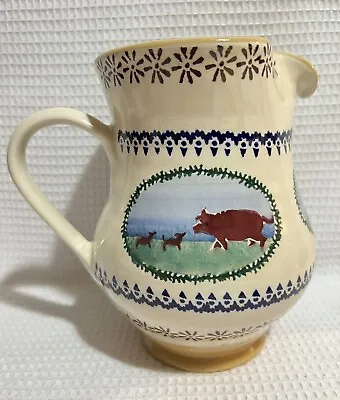 Buy Nicholas Mosse Pottery-Ireland-Mother Pig/Piglets 6.5” Collector Pitcher • 65.04£