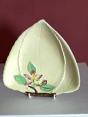 Buy Carlton Ware Apple Blossom Design Triangle Leaf Plate • 5£