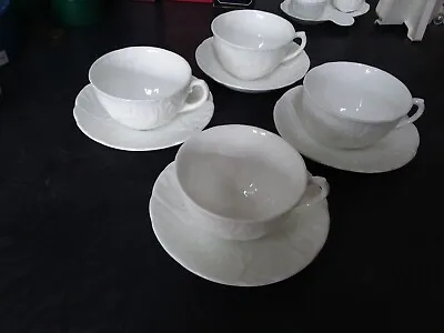 Buy Wedgwood Countryware Four Tea Cups And Saucers • 22£