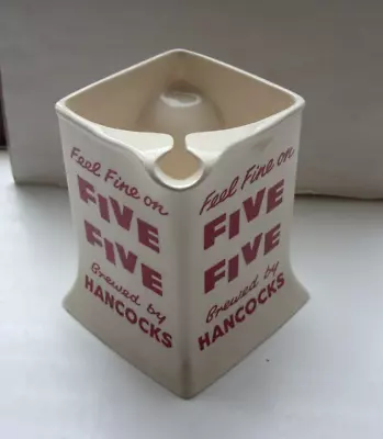 Buy Hancock's Five Five Welsh Brewery Advertising Water Jug Made By Wade Regicor VGC • 23.99£