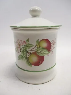 Buy St Michael Ashberry Fine China Lidded Canister  Fruit Floral Pattern Vintage • 14£