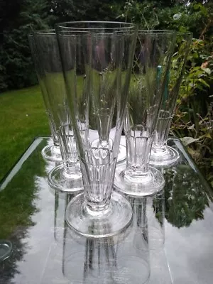 Buy Original 1920s Rare Bohemian Tall Cocktail Glasses - A Set Of 6 • 80£