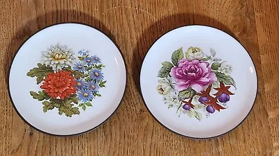 Buy X2 Hornsea Pottery Lancaster Vitramic Small Plates With Flower Design • 4£