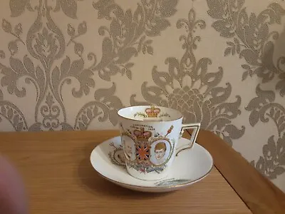Buy Commemorative Foley China Cup/saucer To Celebrate The Coronation Of Edward... • 4£