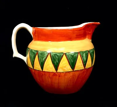 Buy Clarice Cliff Original Jug / Vase Art Deco Pottery / Antique / C.1929 • 375£