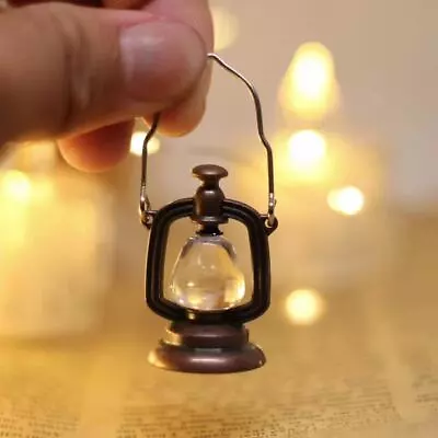 Buy 1:12th Scale Dolls House Miniature Vintage Kerosene Lamps Night Light Lighting • 3.59£