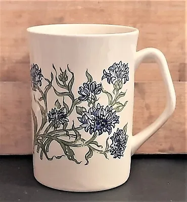 Buy Vintage Taunton Vale Pottery Mug Floral Cornflowers • 6.50£