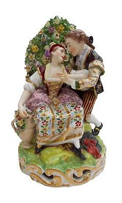 Buy Continental Porcelain Figurine  After A Model By Boucher And Falconet For Sevres • 250£