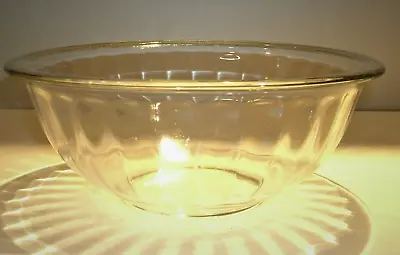 Buy Vtg Pyrex Clear Glass Ribbed 2.5L Mixing Bowl #325 USA  Granny Kitchen • 16.32£
