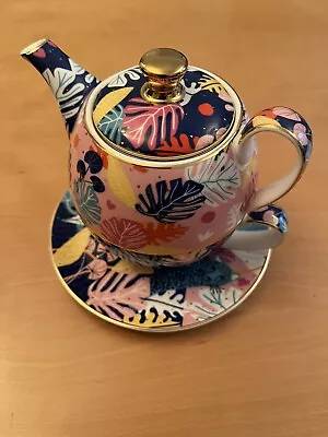 Buy T2 Teapot Set, Pot With Cup And Saucer • 10£
