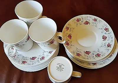 Buy Vintage ROYAL STAFFORD MARY Rose Tea /Coffee Set, • 12.99£