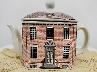 Buy Vintage Carlton Ware Teapot Mansion House Decorative Teapot Collectable Rare • 25£