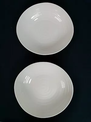 Buy Sophie Conran Portmeirion White Pasta Bowls X 2 • 9.99£