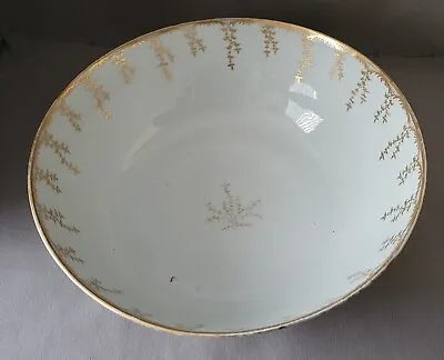 Buy New Hall Gold Pattern 301 Large Punch Bowl C1795-1800 Pat Preller Collection • 150£