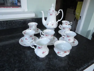 Buy Vintage 1960's Richmond Bone China  Coffee Set  Rose Time  Afternoon Tea • 30£