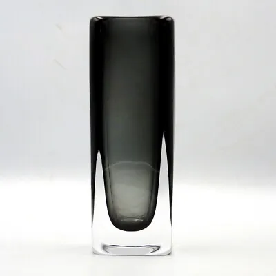 Buy ORREFORS Nils Landberg Mid 20th Century HEAVY GLASS VASE • 65£